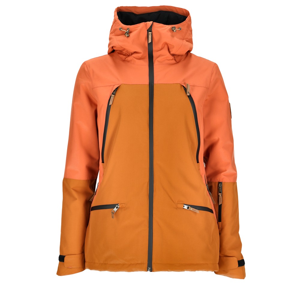 Nord Ski Jacket W, Orange, 36,  Vinterjackor