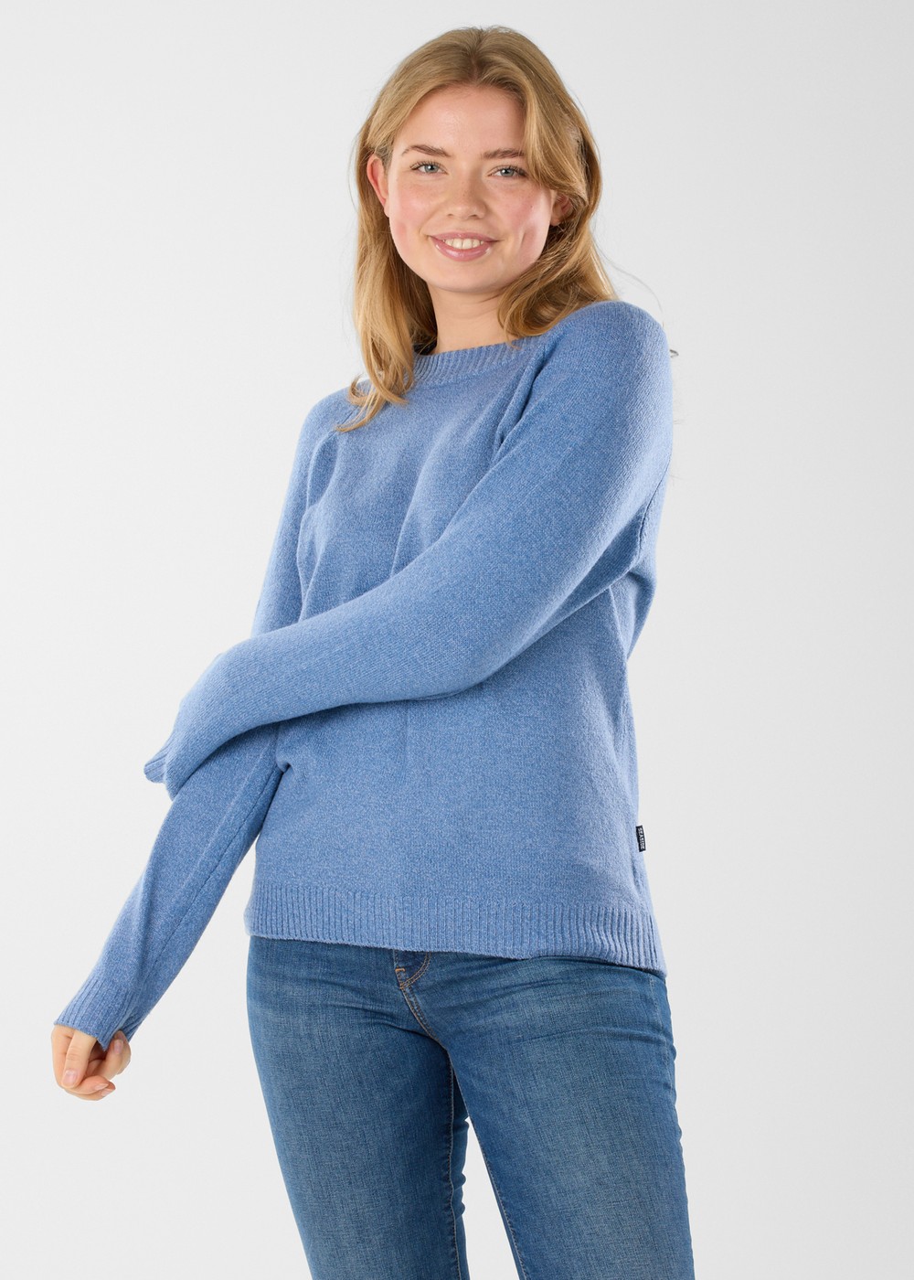 Maine Pullover W, Moonlight Blue, 40,  Stickat Maine Pullover W, Moonlight Blue, 40,  Stickat