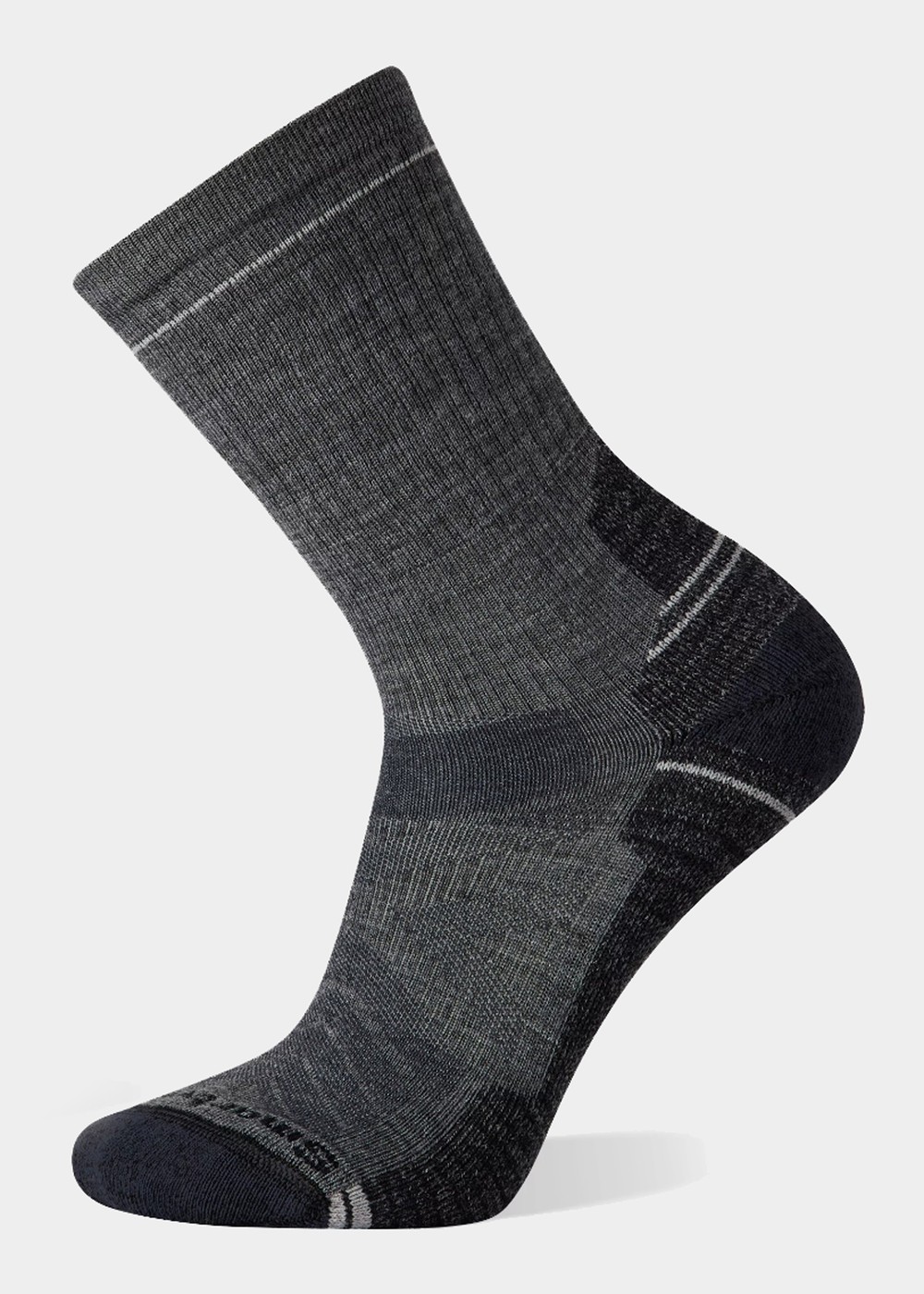 Hike Light Cushion Crew Socks, Medium Gray, Xl,  Vandringsstrumpor