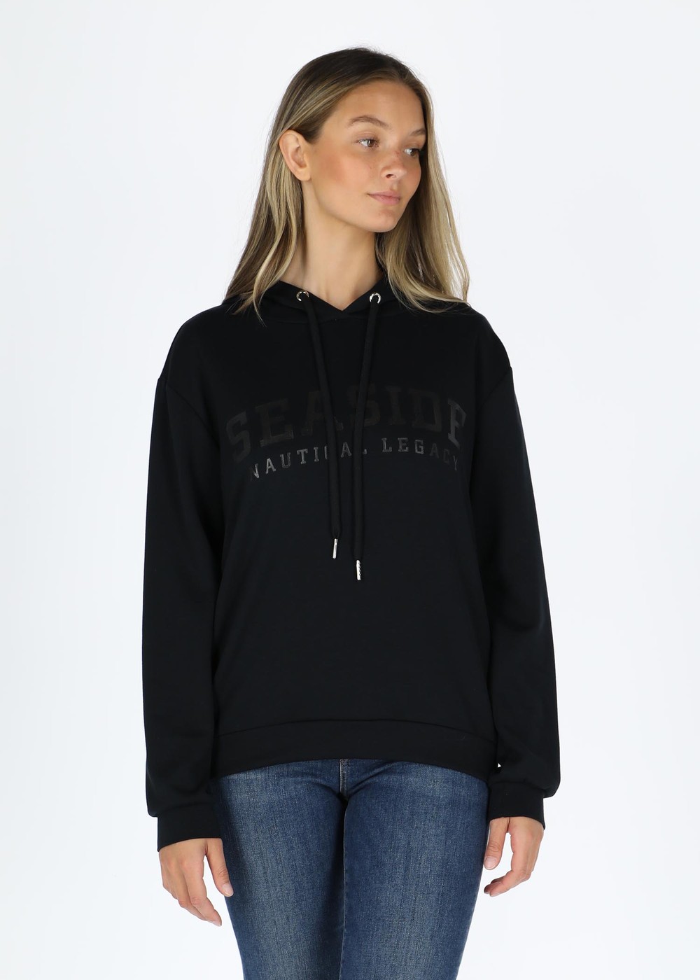 Houston College Hood W, Black, 46,  Sweatshirts