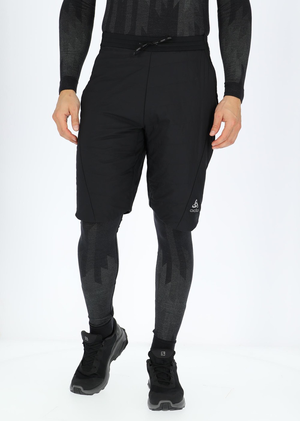 Odlo M Shorts S-Thermic, Black, Xl,  Längdskidkläder | Kläder//Jackor//Herr//Västar | Padelspecialisterna