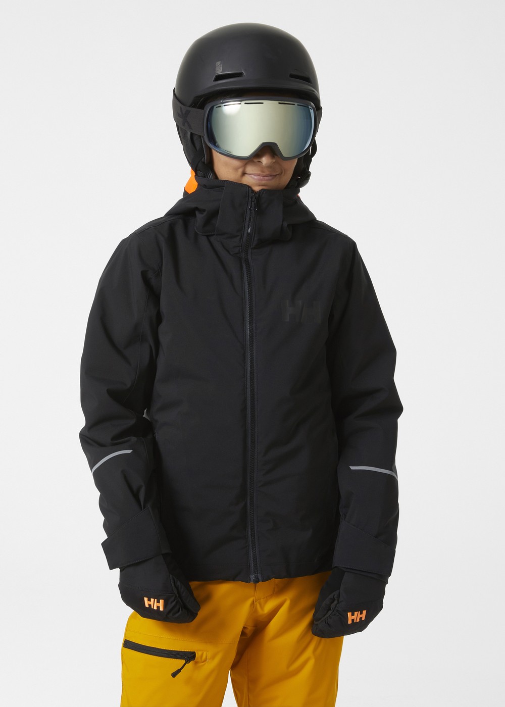 Jr Quest Jacket, 990 Black, 12,  Skidjackor