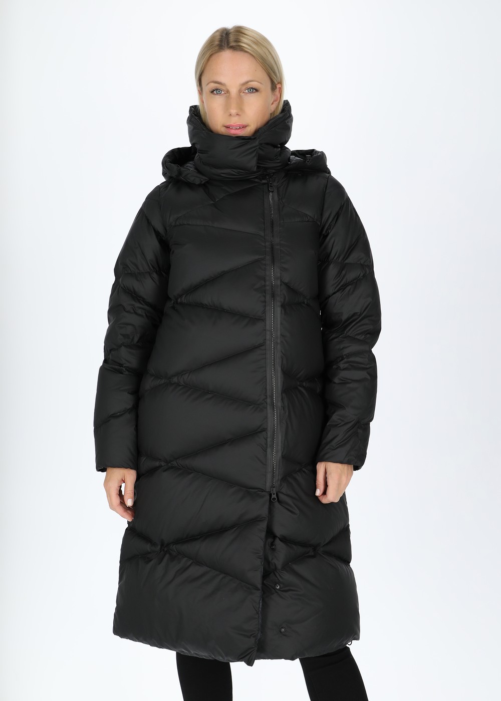 W Tundra Down Coat, 990 Black, Xs,  Vinterjackor