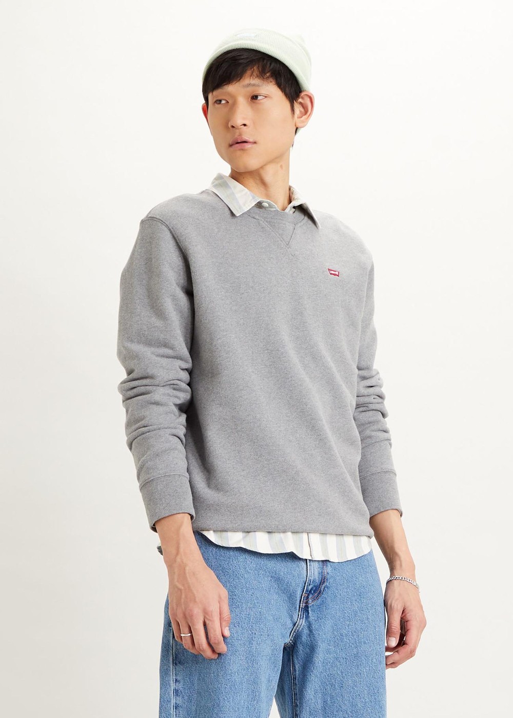 The Original Hm Crew Navy Blaz, Chisel Gre, Xs,  Sweatshirts The Original Hm Crew Navy Blaz, Chisel Gre, Xs,  Sweatshirts