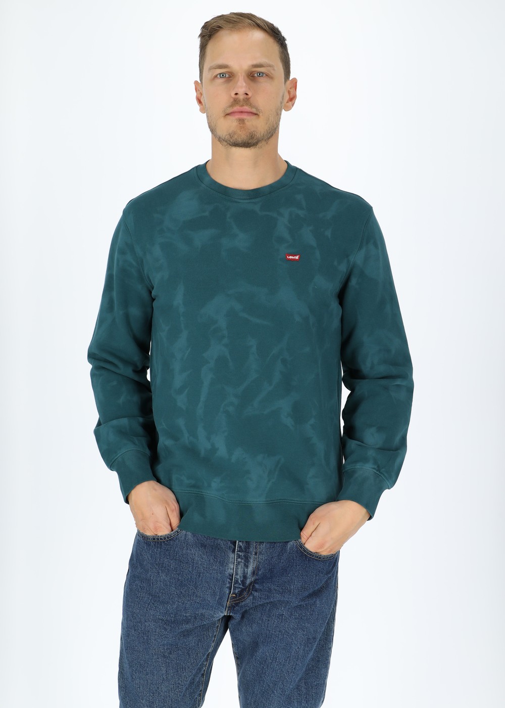 The Original Hm Crew Navy Blaz, Solar Dye, S,  Sweatshirts