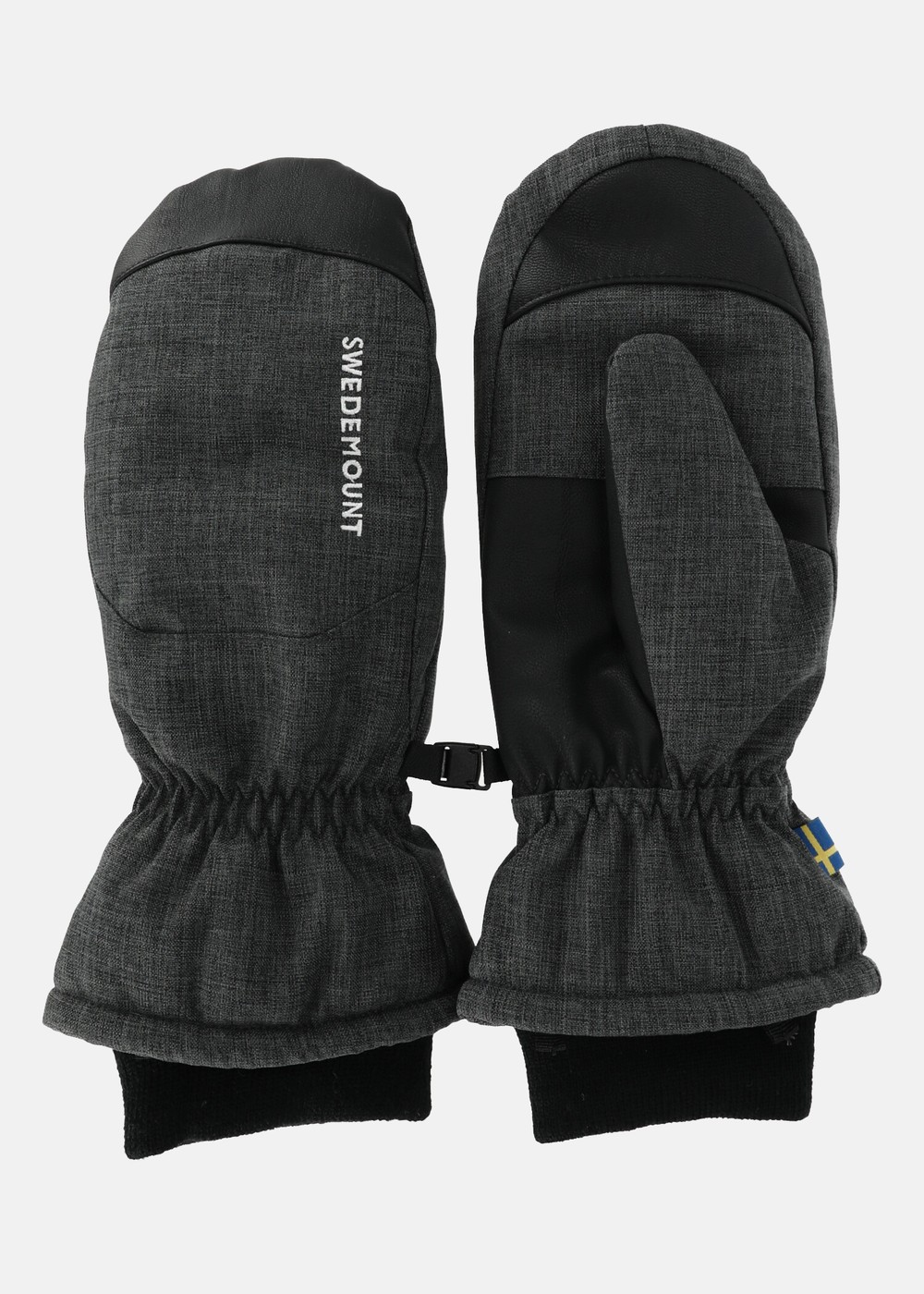 Vemdalen Mitten, Charcoal Melange, S,  Skidhandskar