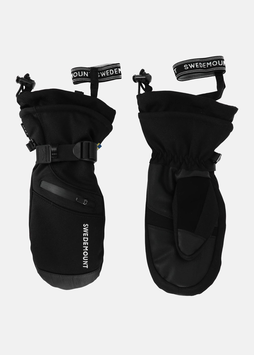 Cervinia Ski Mitten Jr, Black, Xs,  Skidhandskar