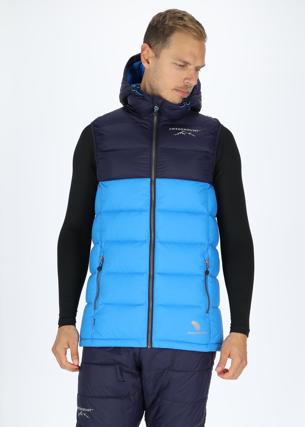 Östersund Down Vest, Dk. Navy/Blue, S,  Västar Östersund Down Vest, Dk. Navy/Blue, S,  Västar