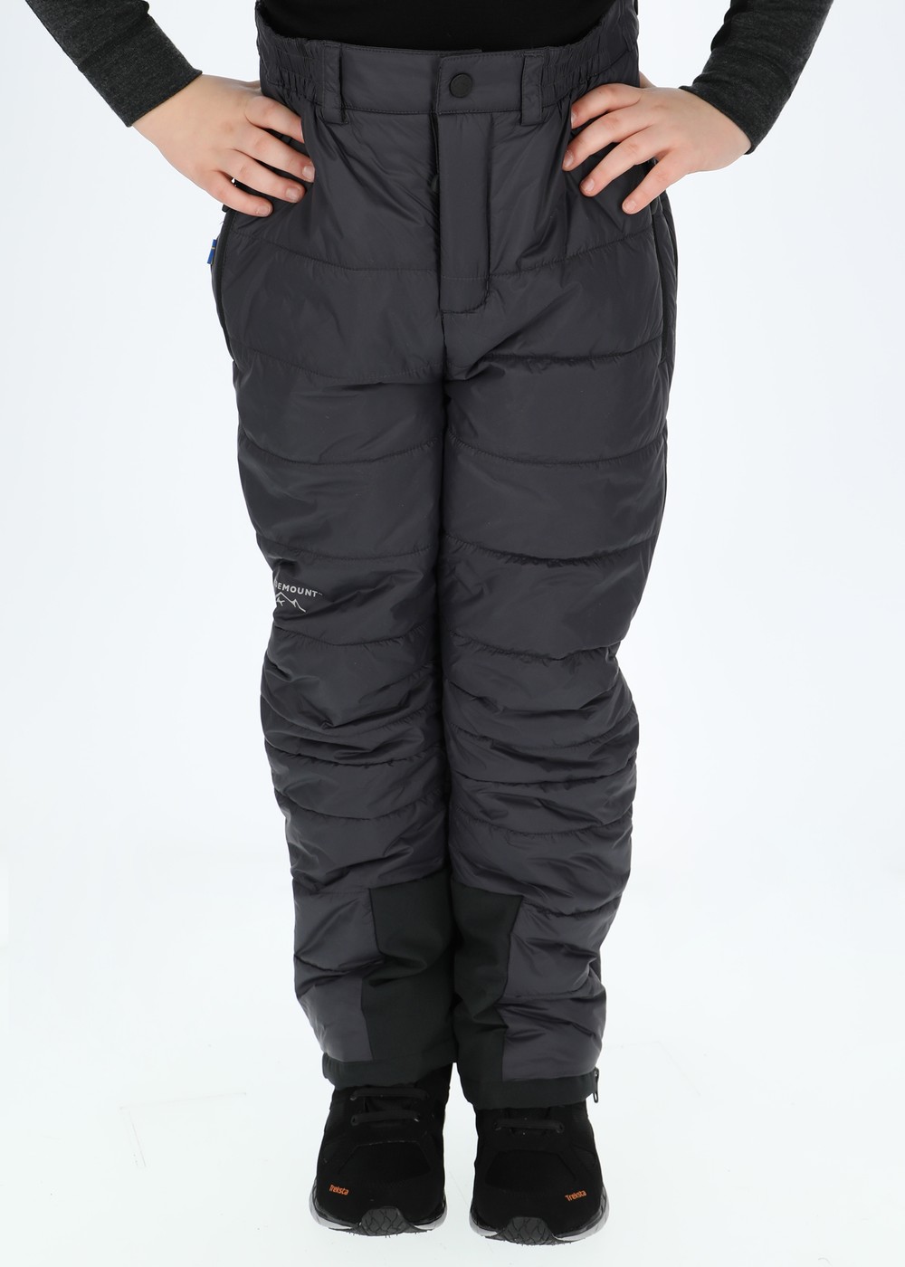 Östersund Warm Pants Jr, Charcoal/Black, 170,  Byxor