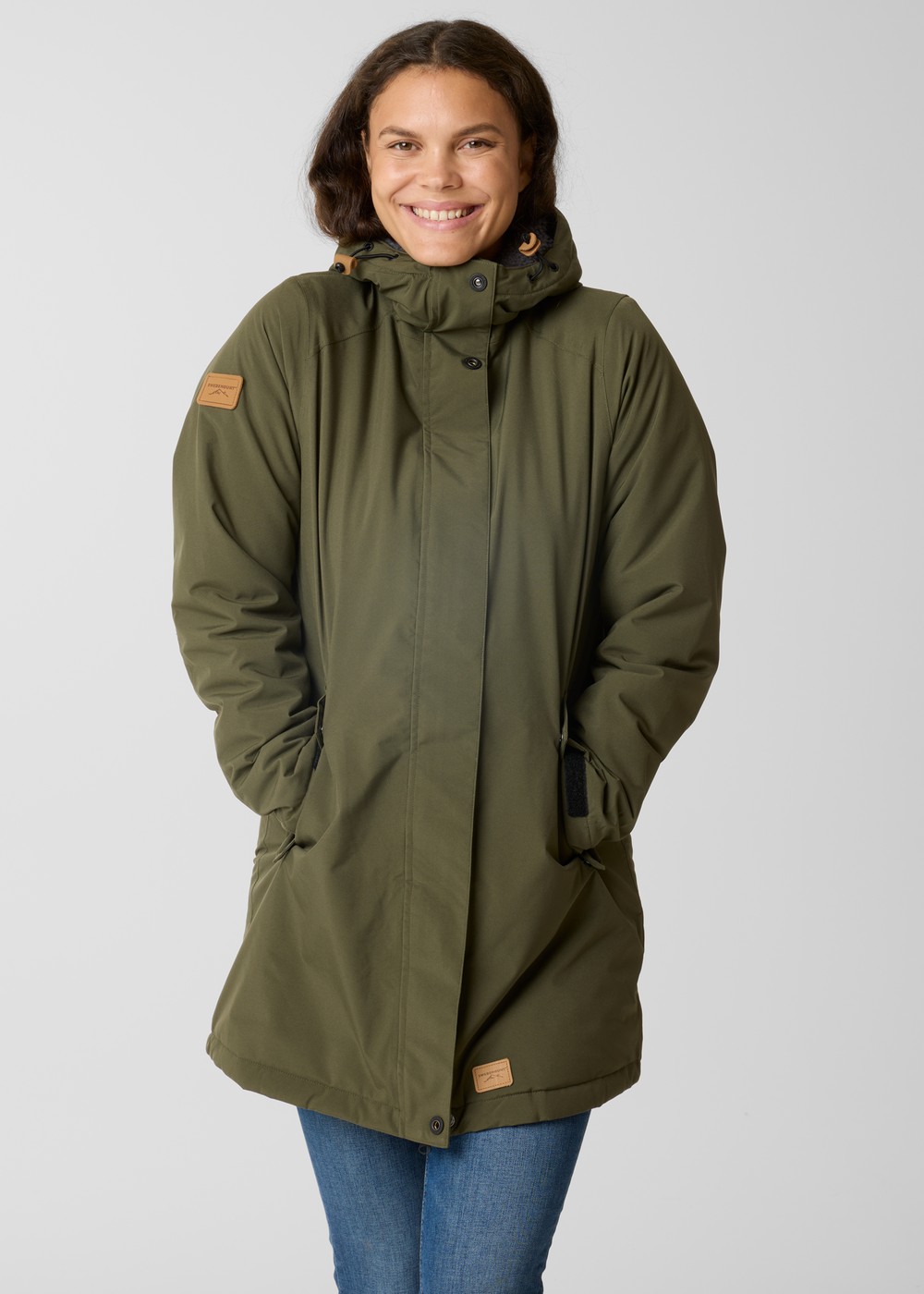 Sarek Insulated Coat W, Misty Olive, 42,  Vårjackor Sarek Insulated Coat W, Misty Olive, 42,  Vårjackor