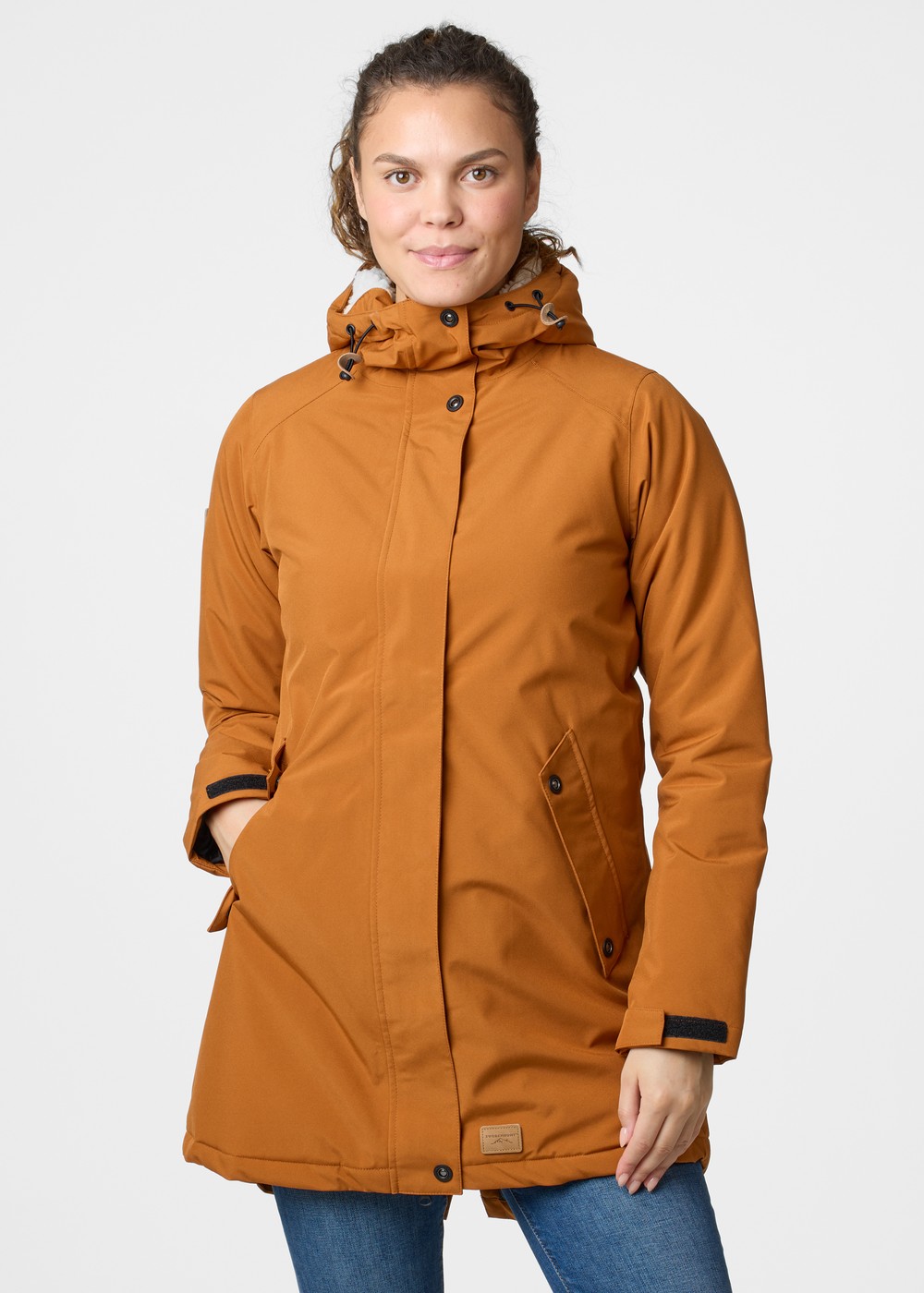 Sarek Insulated Coat W, Almond, 38,  Vårjackor