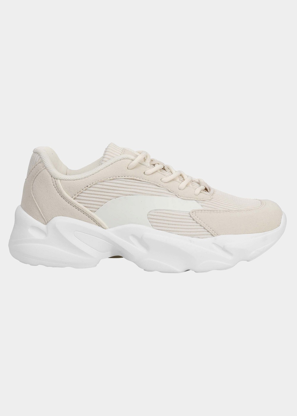 Chunky W, Beige, 40,  Sneakers