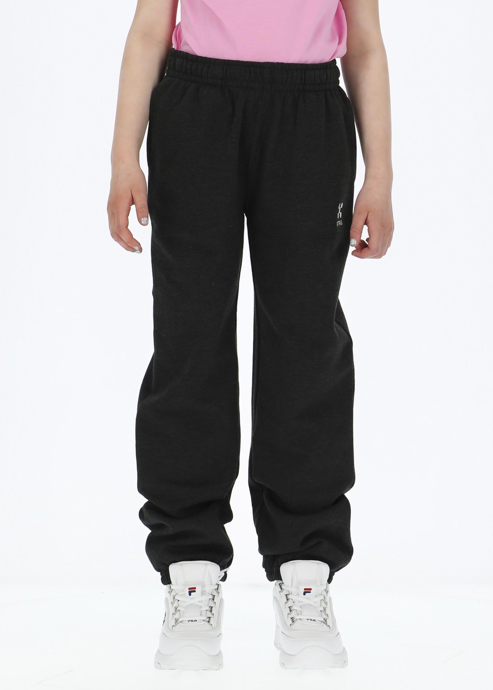 New York Pants 2.0 Jr, Black Melange, 120,  Vardagsbyxor