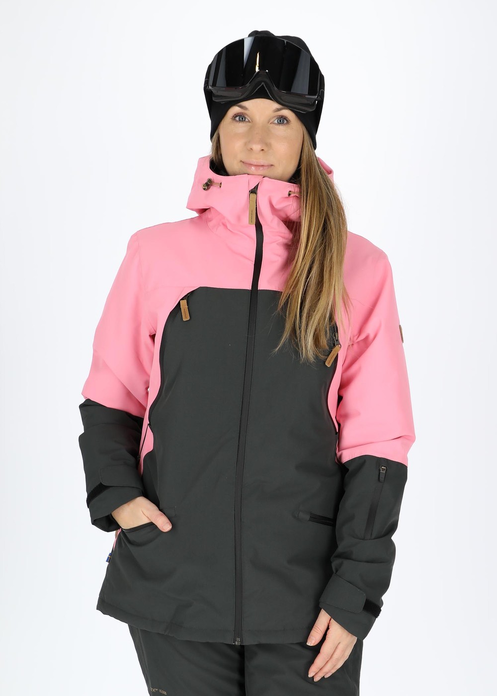 Greenland Ski Jacket W, Grey/Pink, 46,  Skidjackor