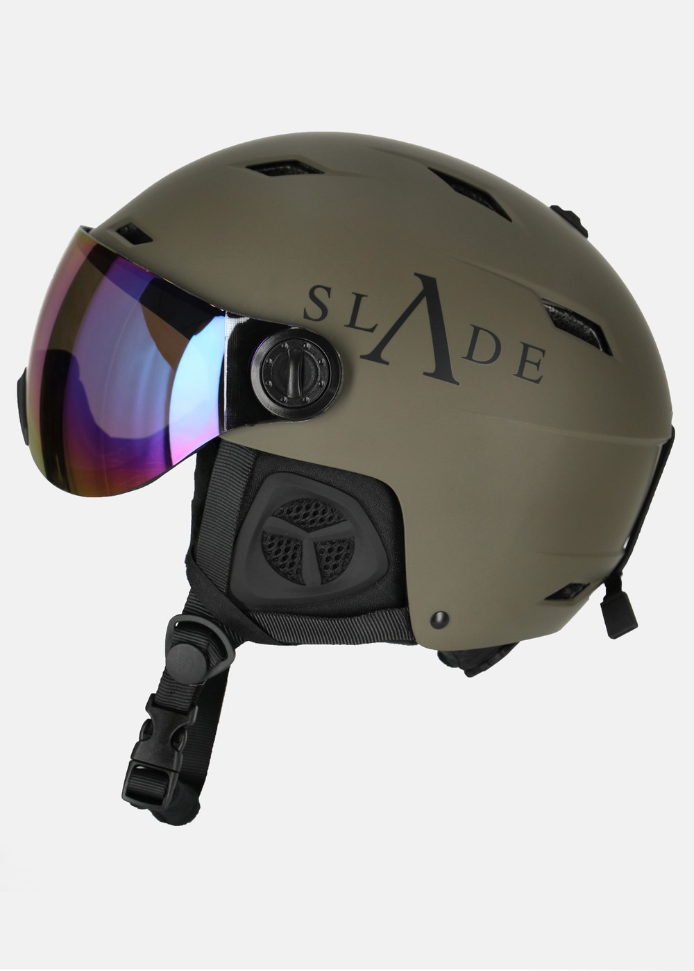 Colorado Visor Ski Helmet, Olive, 54/56,  Hjälmar Colorado Visor Ski Helmet, Olive, 54/56,  Hjälmar