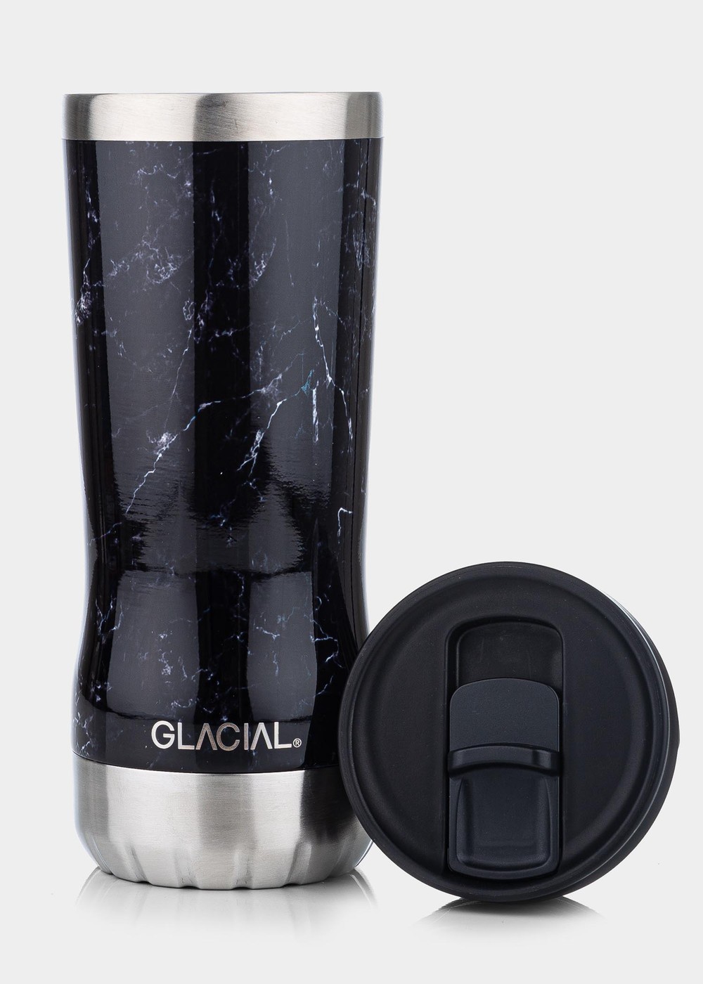 Tumbler Black Marble 350ml, Black, 350 Ml,  Termos Och Flaskor