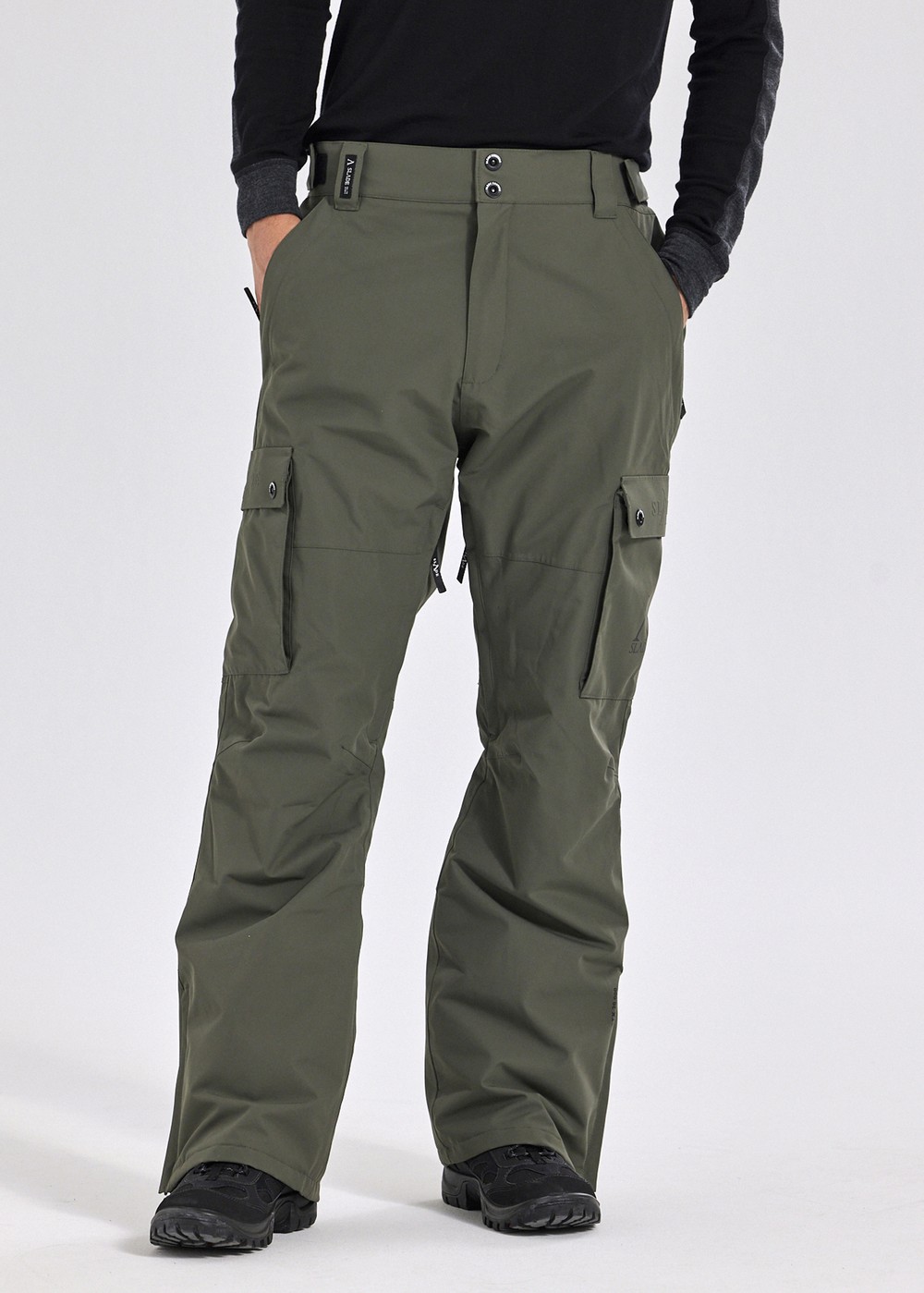 Aspen Shell Pants, Olive, 2xl,  Överdragsbyxor