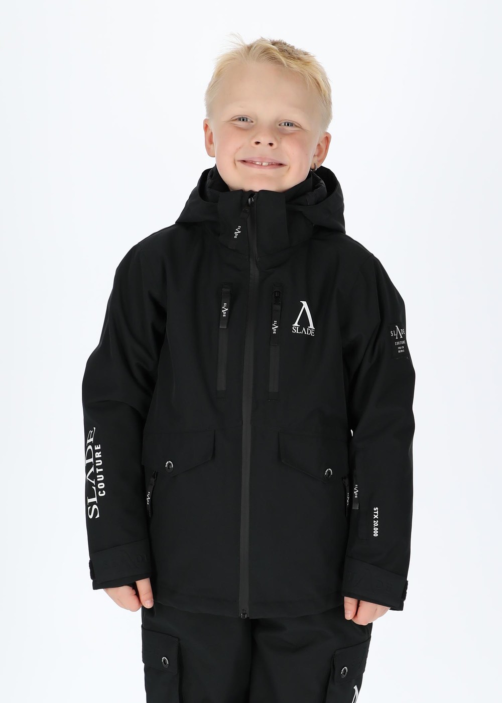 Aspen Shell Jacket Jr, Black, 140,  Skidjackor