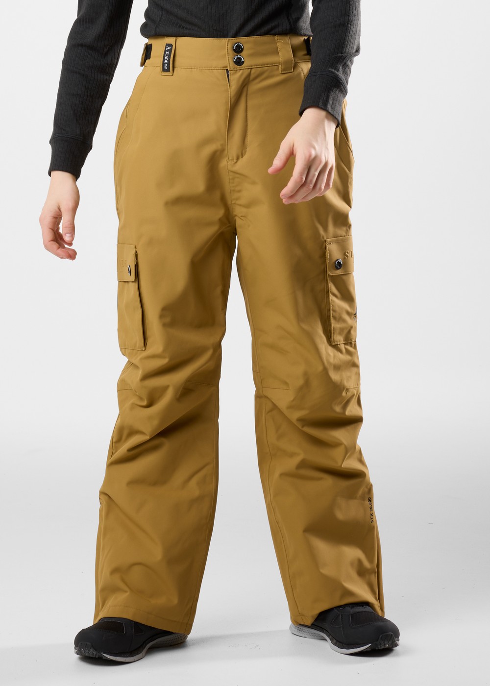 Aspen Shell Pants Jr, Khaki, 130,  Överdragsbyxor Aspen Shell Pants Jr, Khaki, 130,  Överdragsbyxor
