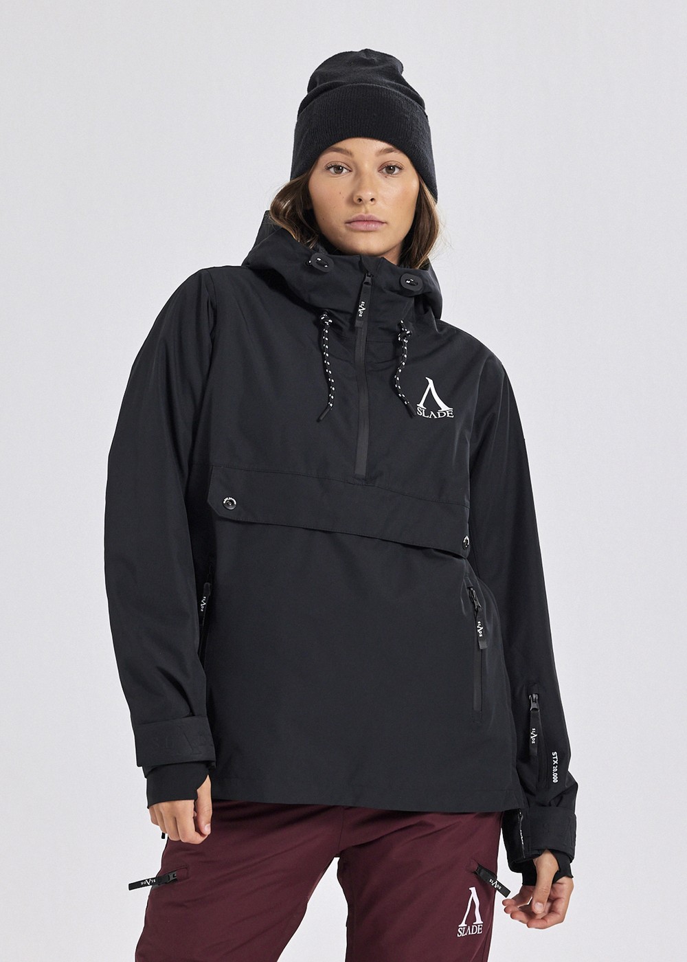 Aspen Shell Anorak W, Black, 44,  Anorak