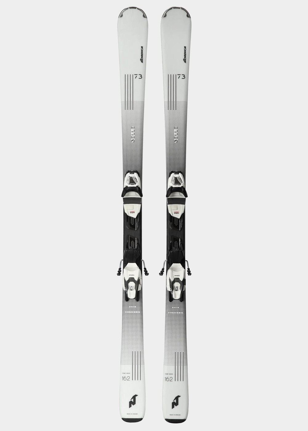 Belle 73 X + Tlt 10, White, 162,  Skidor