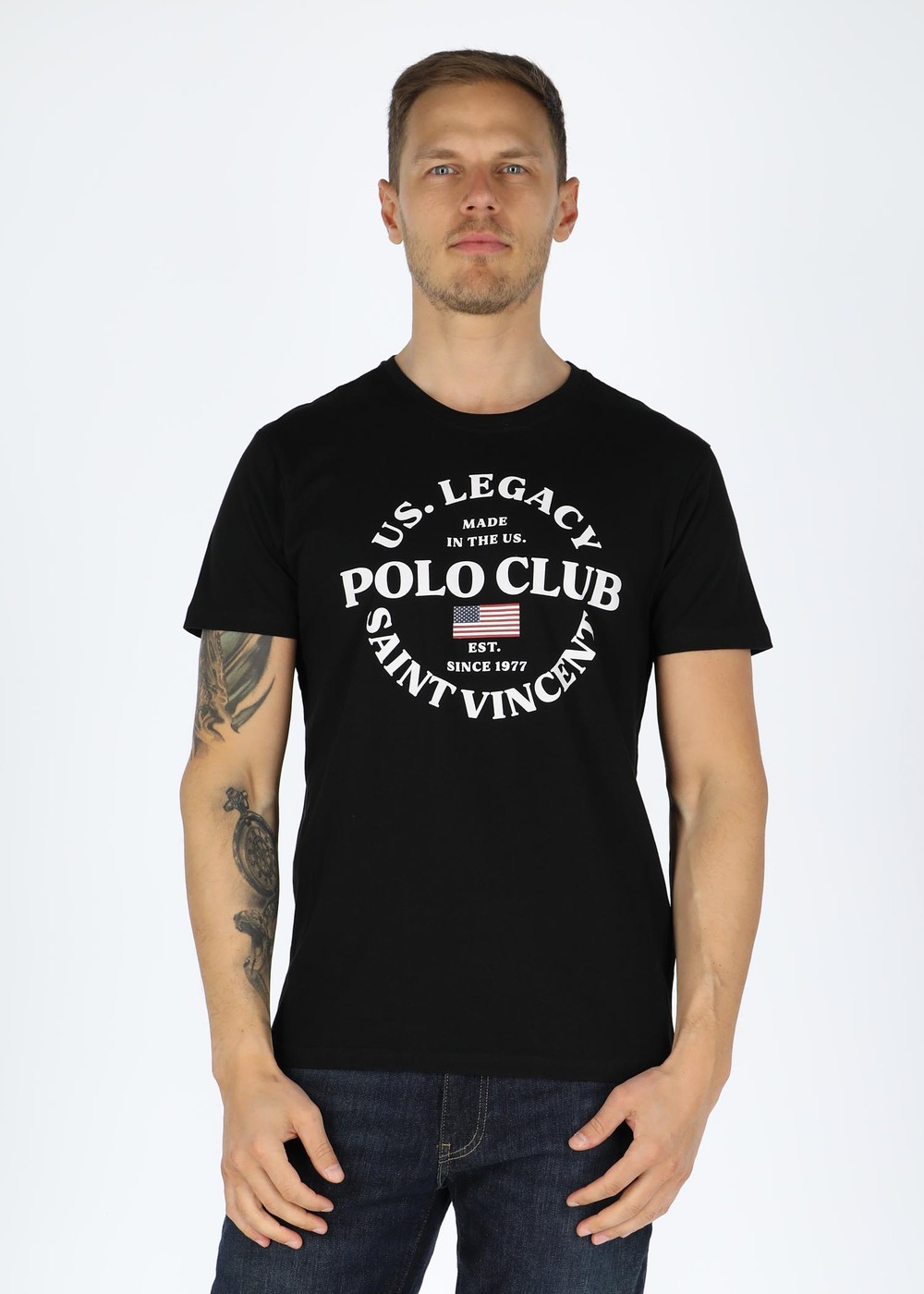 Dallas Tee Swe, Black, M,  T-Shirts