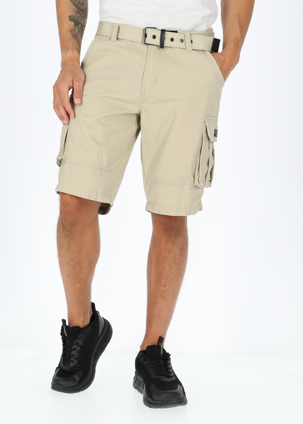Cargo Shorts Swe, Beige, 2xl,  Vardagsshorts