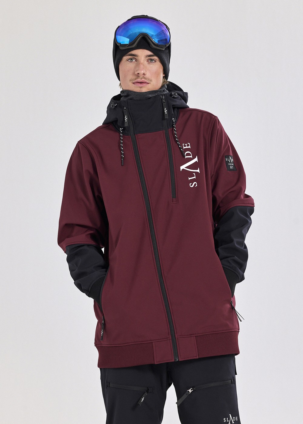 Colorado Softshell Jacket, Burgundy/Black, 2xl,  Skidjackor Colorado Softshell Jacket, Burgundy/Black, 2xl,  Skidjackor