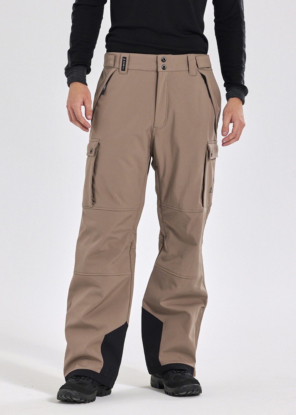 Colorado Softshell Cargo Pants, Coffee, M,  Överdragsbyxor Colorado Softshell Cargo Pants, Coffee, M,  Överdragsbyxor