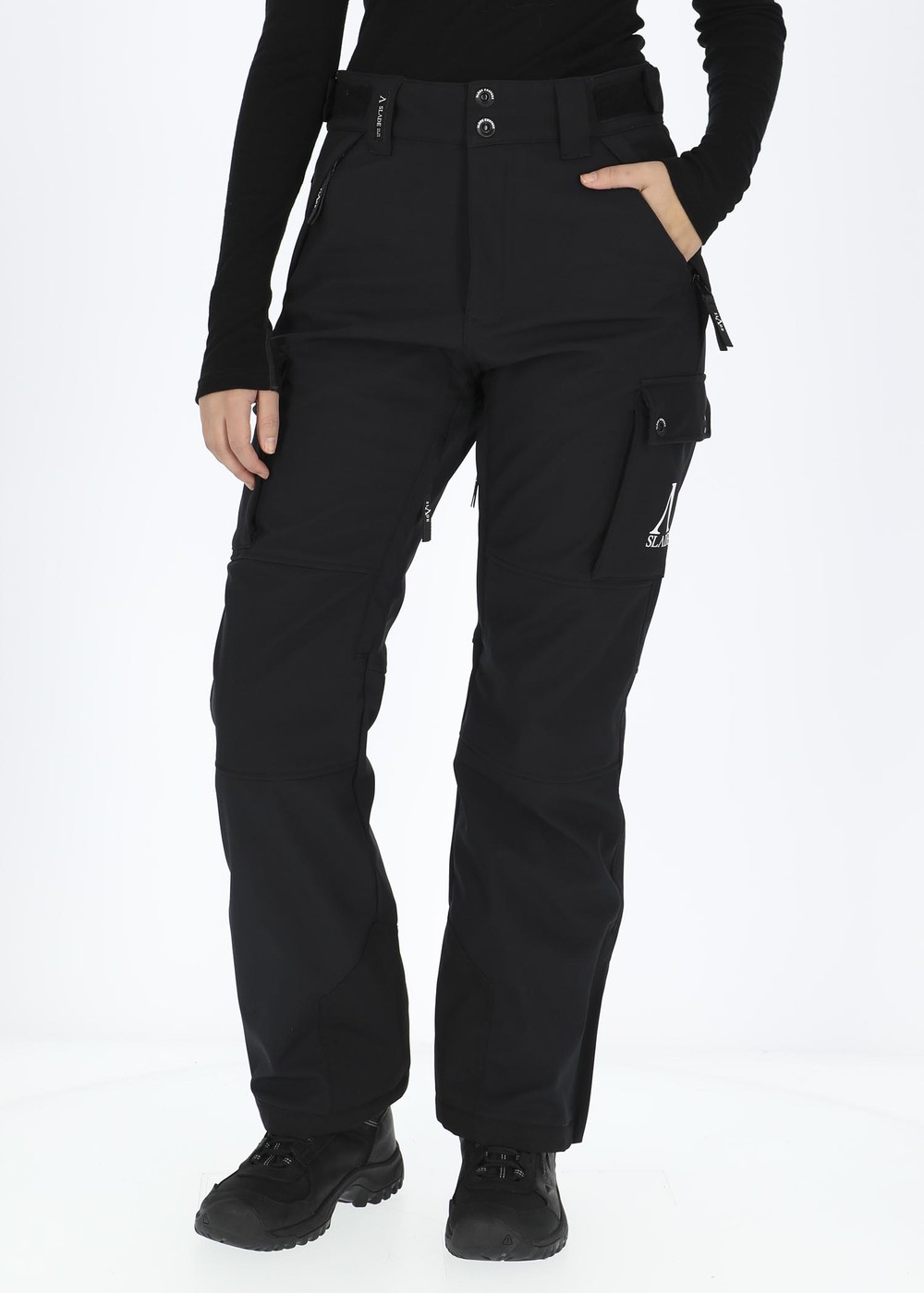 Colorado Softshell Cargo Pants W, Black, 44,  Överdragsbyxor