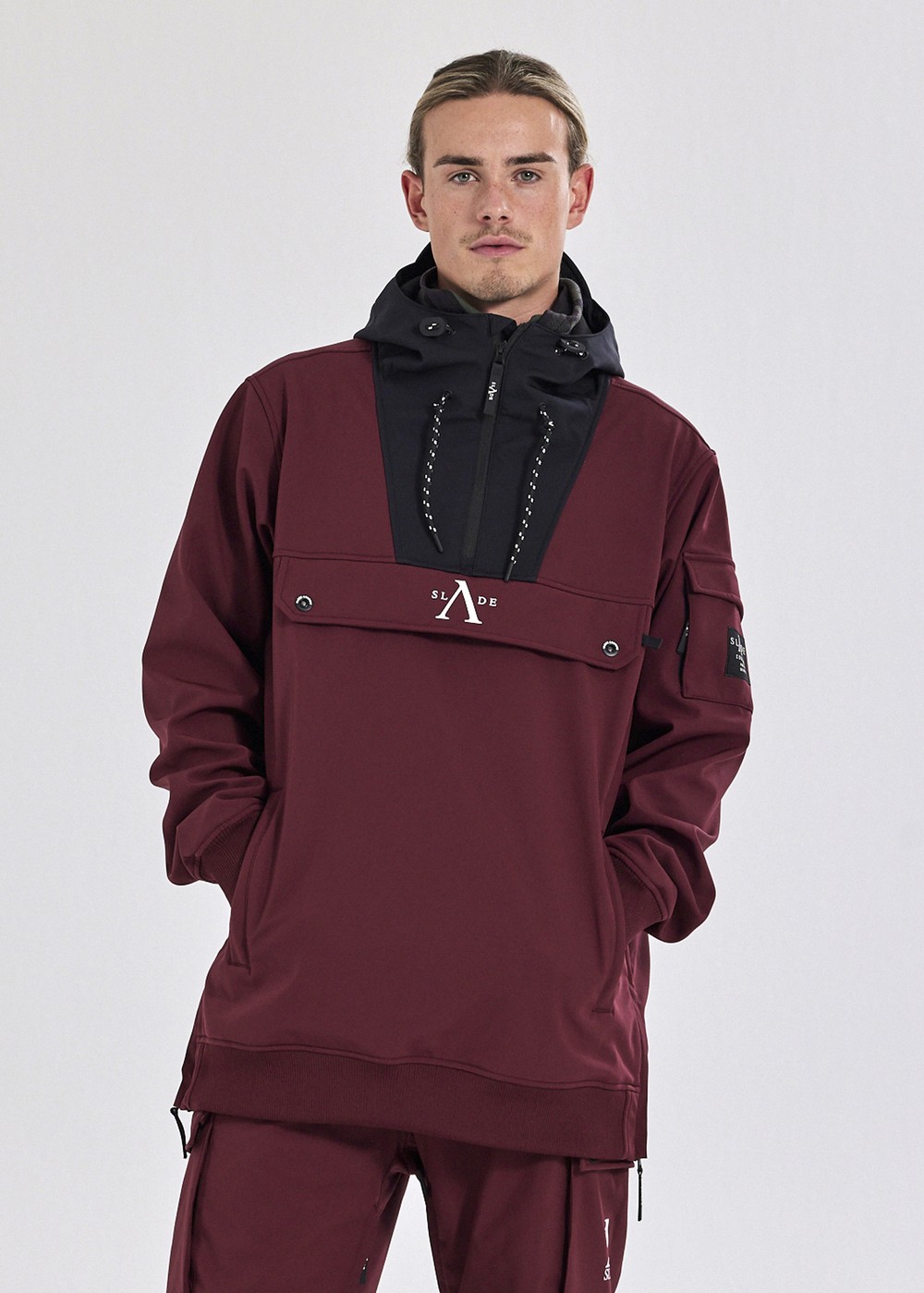 Colorado Softshell Anorak, Burgundy/Black, 3xl,  Snowboardjackor Colorado Softshell Anorak, Burgundy/Black, 3xl,  Snowboardjackor