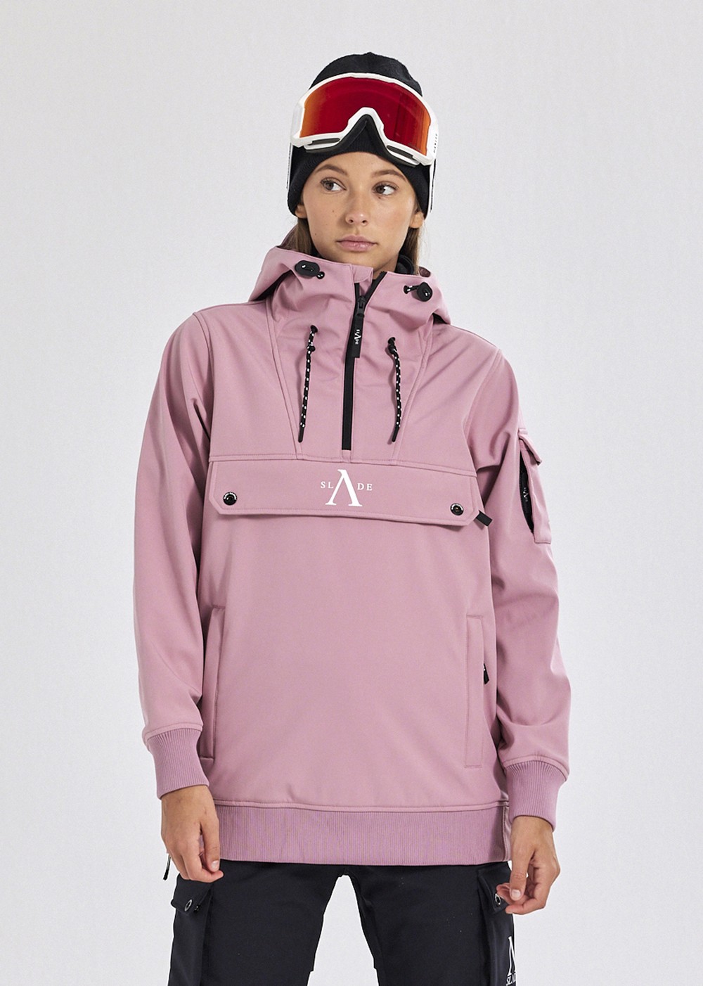 Colorado Softshell Anorak W, Dusty Rose, 44,  Skidjackor