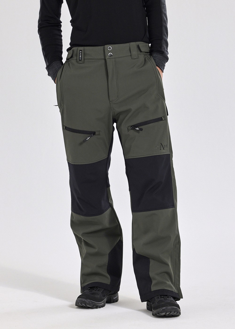 Colorado Softshell Pants, Olive/Black, S,  Snowboardbyxor Colorado Softshell Pants, Olive/Black, S,  Snowboardbyxor
