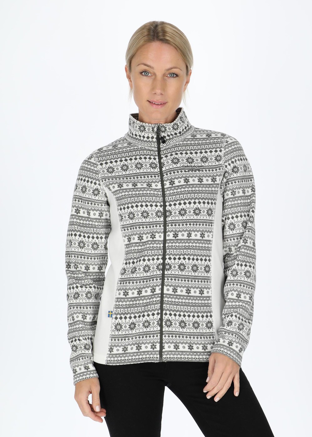 Idre Fleece Ii W, White/Grey, 40,  Fleecetröjor Idre Fleece Ii W, White/Grey, 40,  Fleecetröjor