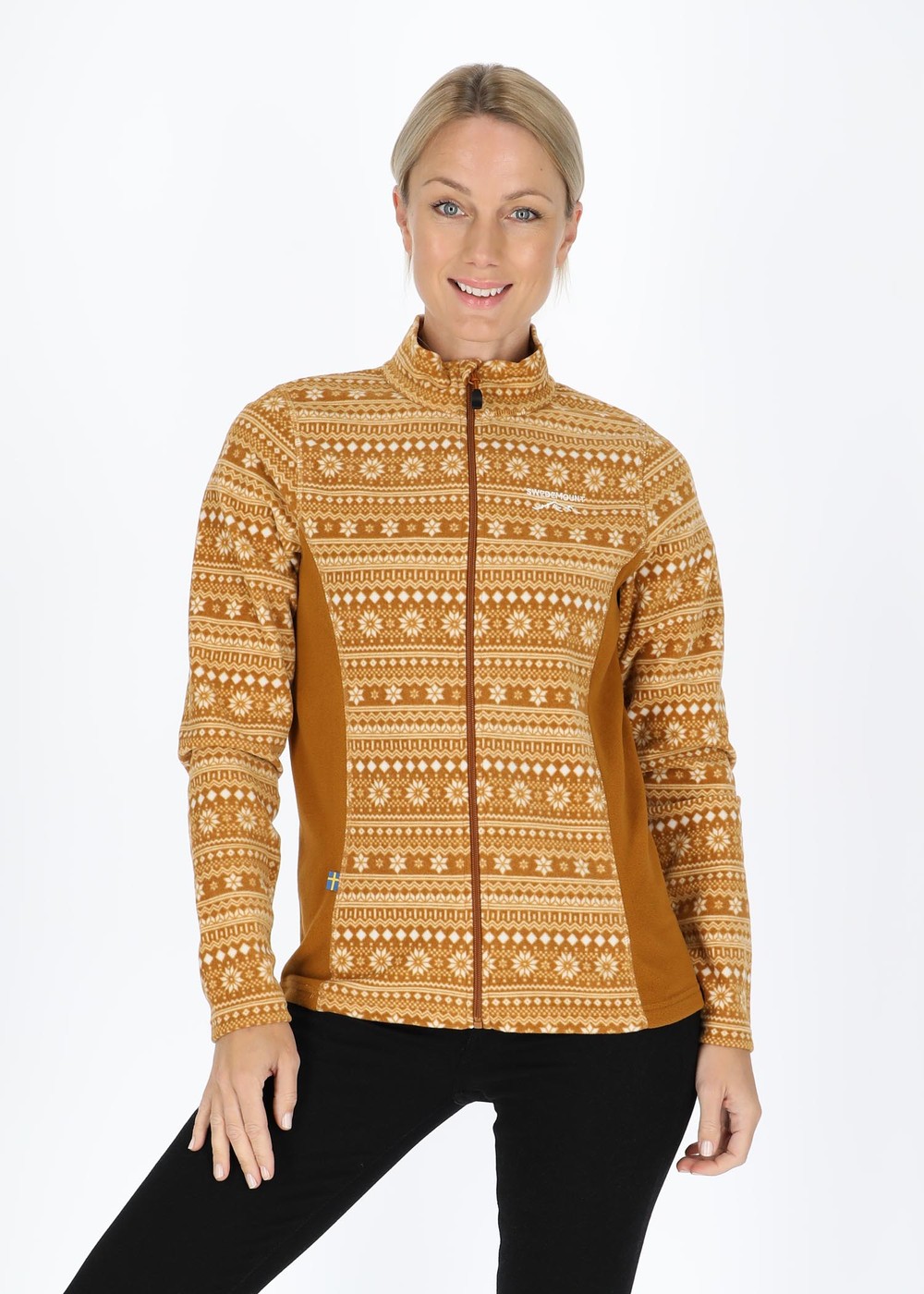 Idre Fleece Ii W, Almond/White, 46,  Fleecetröjor Idre Fleece Ii W, Almond/White, 46,  Fleecetröjor