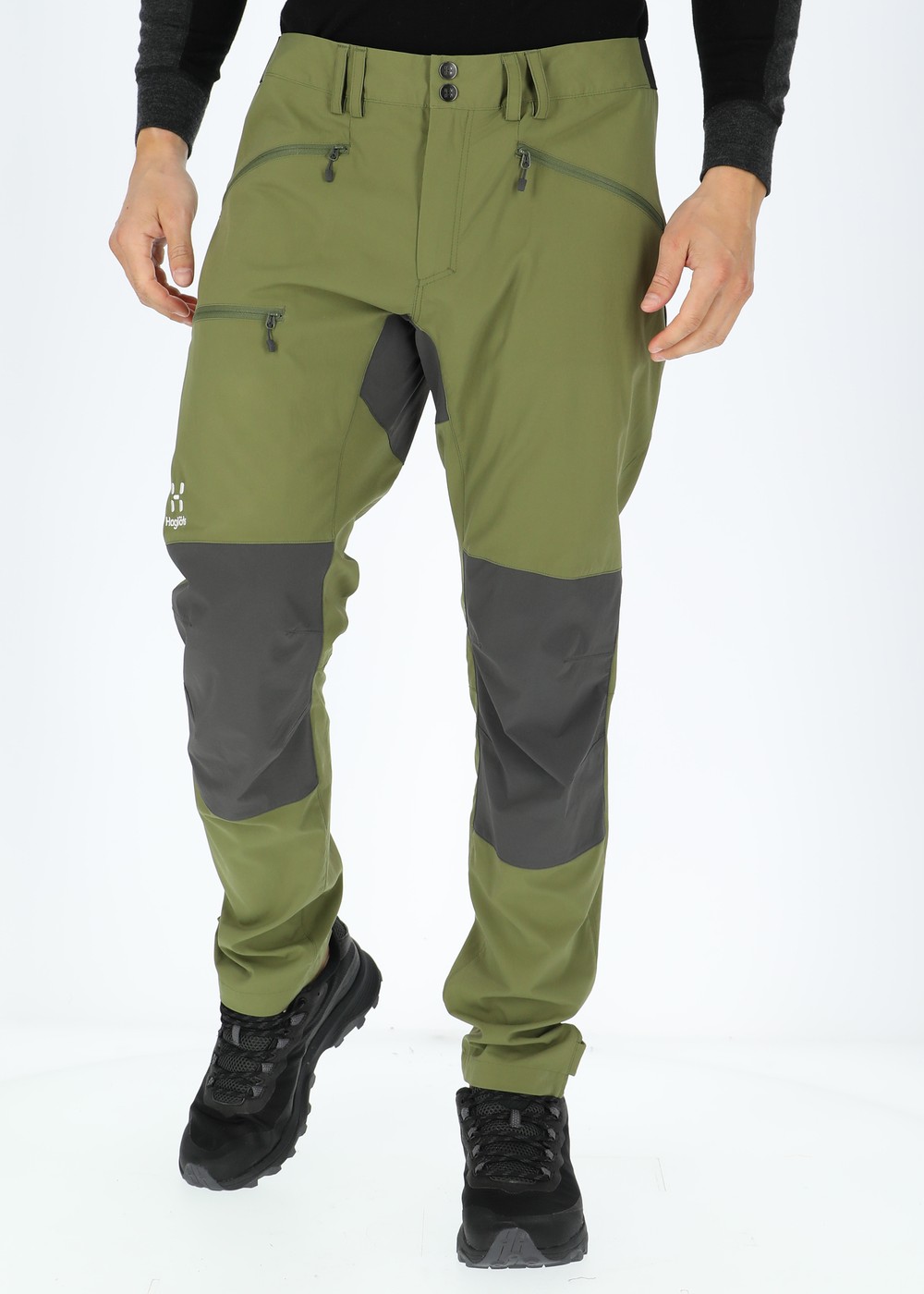 Lite Slim Pant Men, Olive Green/Magnetite, 56,  Vandringsbyxor