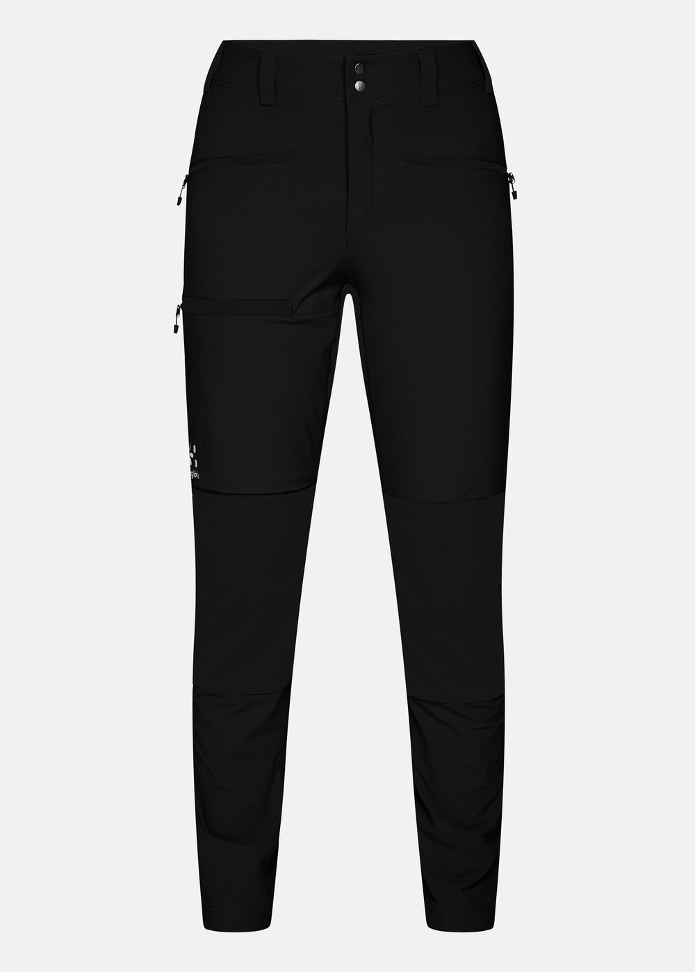 Mid Slim Pant Women, True Black, 40,  Byxor