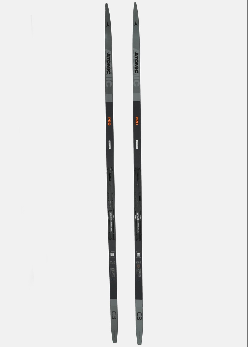 Pro C3 Skintec Hard Inkl Bindning Shift Pro, Grey/Black/Grey, 202cm 85-95kg,  Längdskidor Pro C3 Skintec Hard Inkl Bindning Shift Pro, Grey/Black/Grey, 202cm 85-95kg,  Längdskidor
