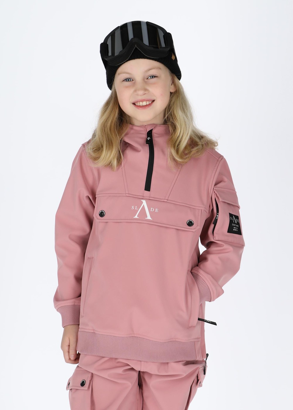 Colorado Softshell Anorak Jr, Dusty Rose, 140,  Jackor Colorado Softshell Anorak Jr, Dusty Rose, 140,  Jackor