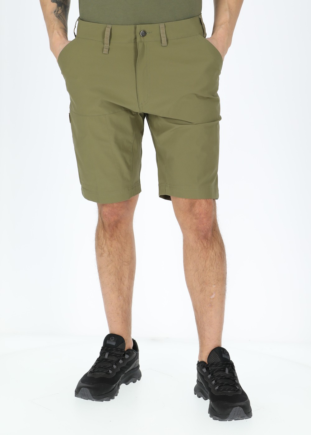 Abisko Lite Shorts M, Light Olive, 56,  Shorts Och Kjolar