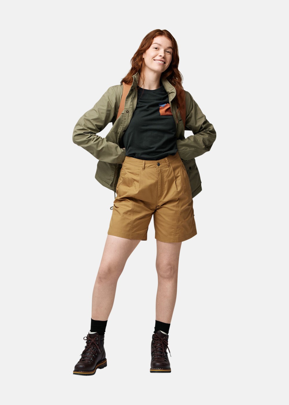 Vardag Shorts W, Buckwheat Brown, 42,  Vandringsshorts Vardag Shorts W, Buckwheat Brown, 42,  Vandringsshorts