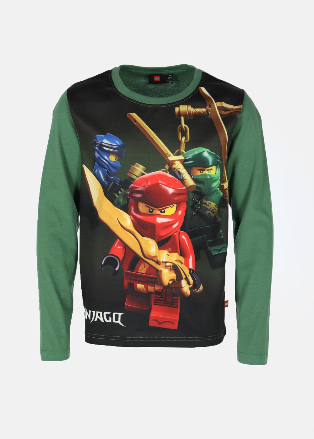 Lwtaylor 114 - Ls T-Shirt, Dark Green, 110,  T-Shirts Lwtaylor 114 - Ls T-Shirt, Dark Green, 110,  T-Shirts