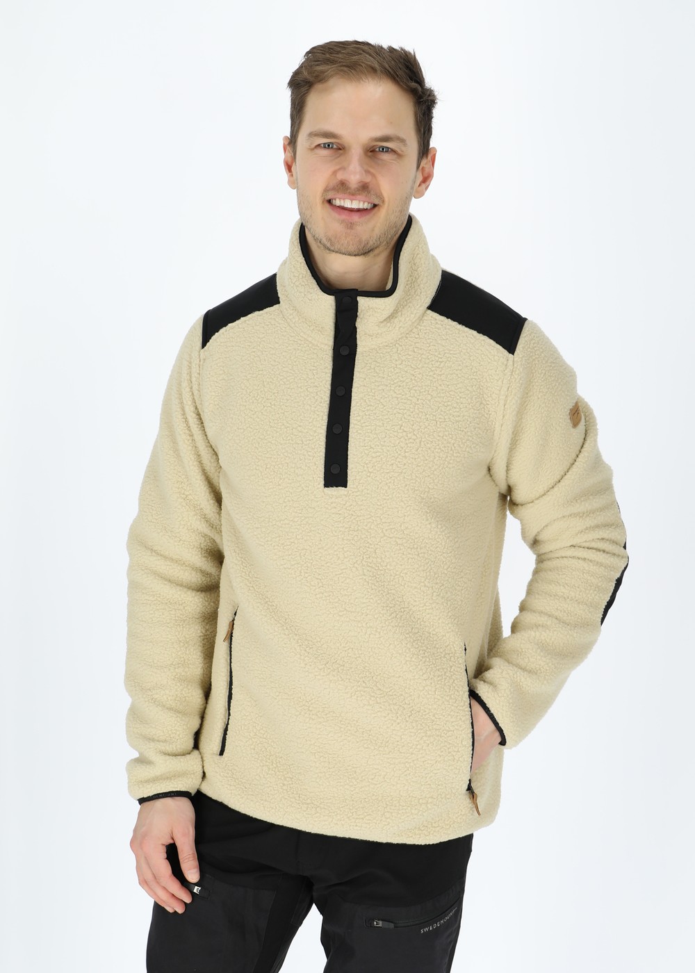 Nordkap Pile Halfneck, Sand/Black, 4xl,  Tröjor Nordkap Pile Halfneck, Sand/Black, 4xl,  Tröjor