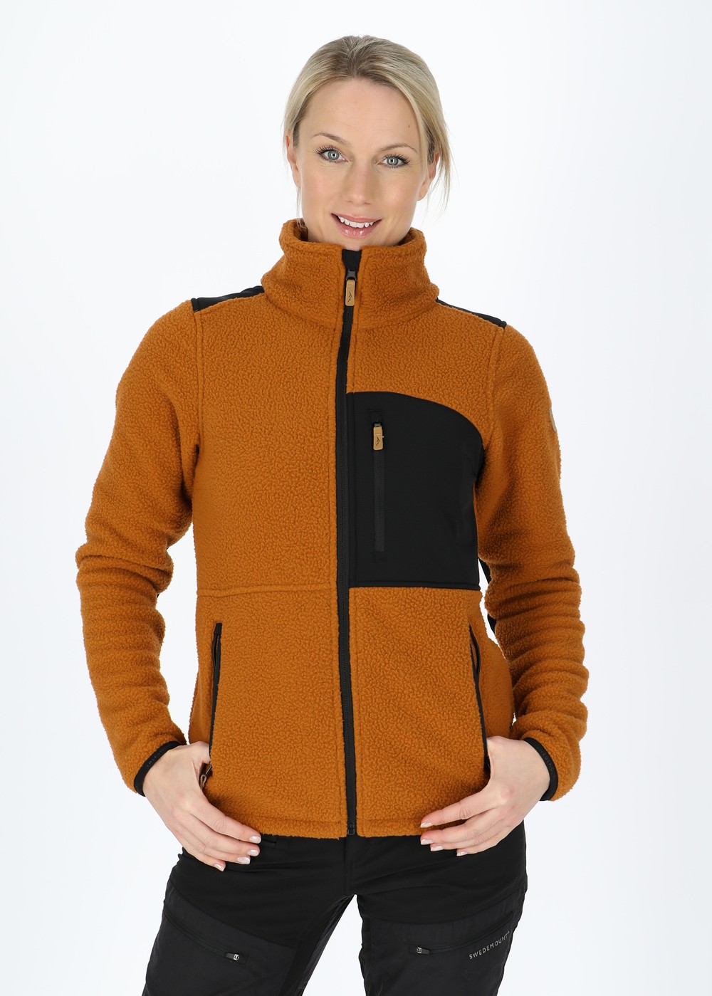 Nordkap Pile Jacket W, Almond/Black, 46,  Fleecetröjor Nordkap Pile Jacket W, Almond/Black, 46,  Fleecetröjor