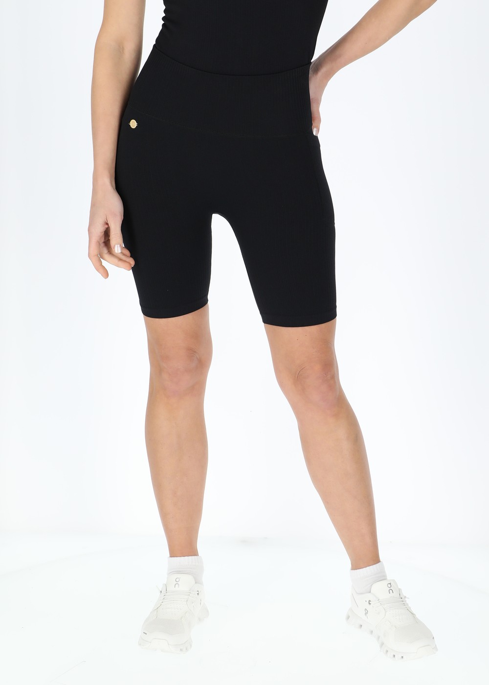 Ribbed Seamless Short Tights W, Black, 44,  Korta Tights | Kjolar//Kläder//Dam | Padelspecialisterna