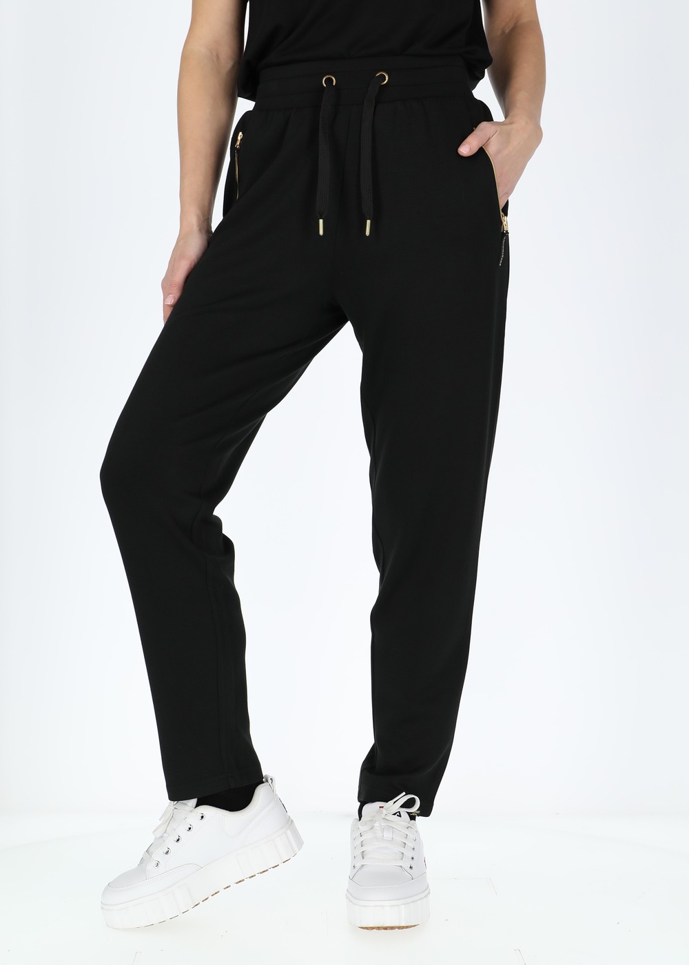 Lounge Pants W, Black, 46,  Sweatpants