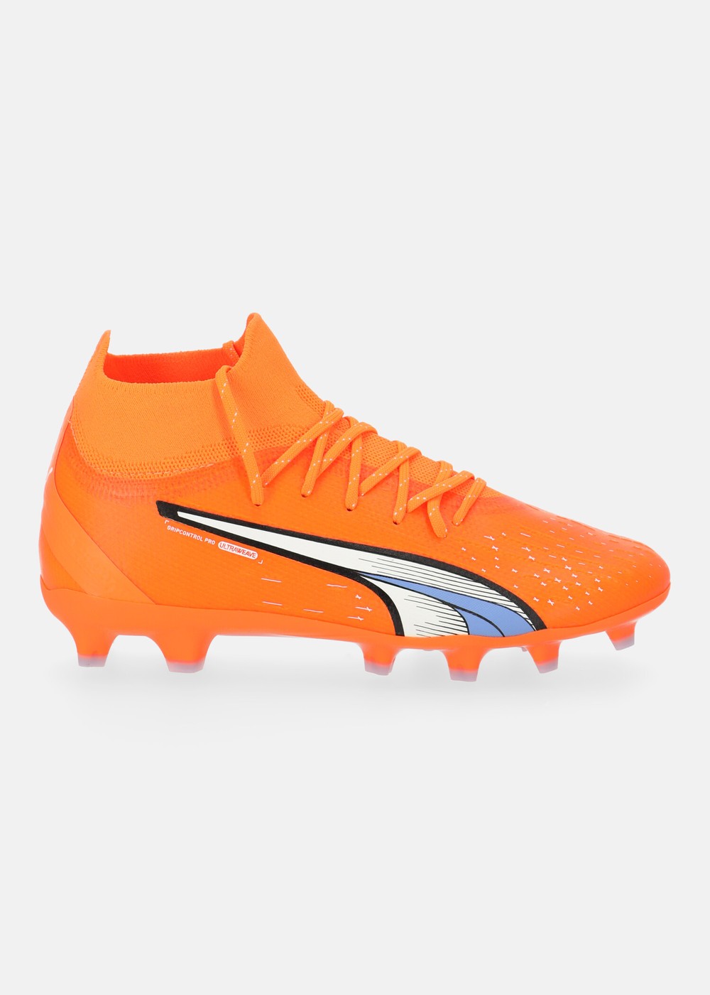 Ultra Pro Fg/Ag Jr, Ultra Orange-Puma White-Blue G, 38,5