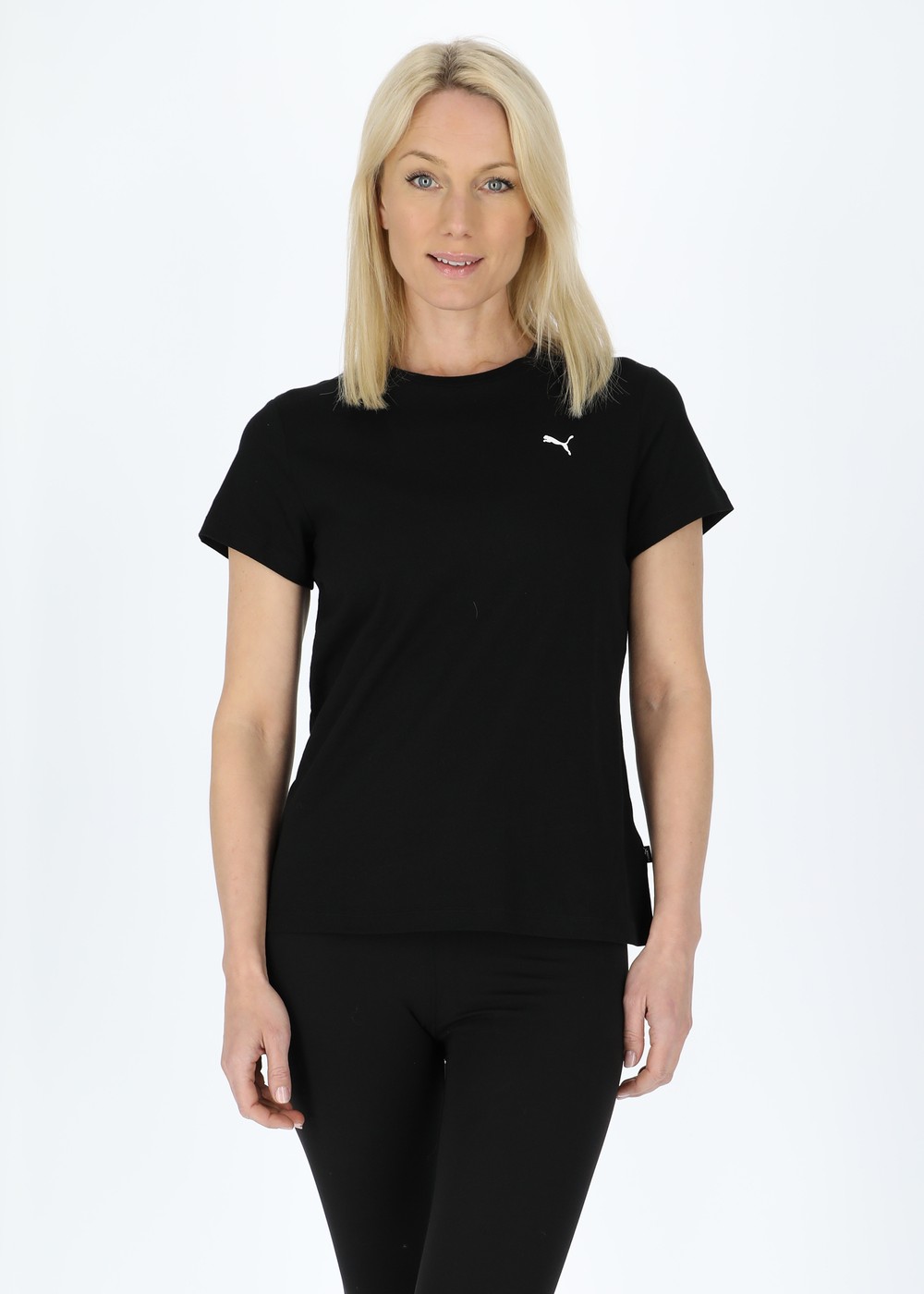 Ess Small Logo Tee, Puma Black-Cat, S,  T-Shirts Ess Small Logo Tee, Puma Black-Cat, S,  T-Shirts