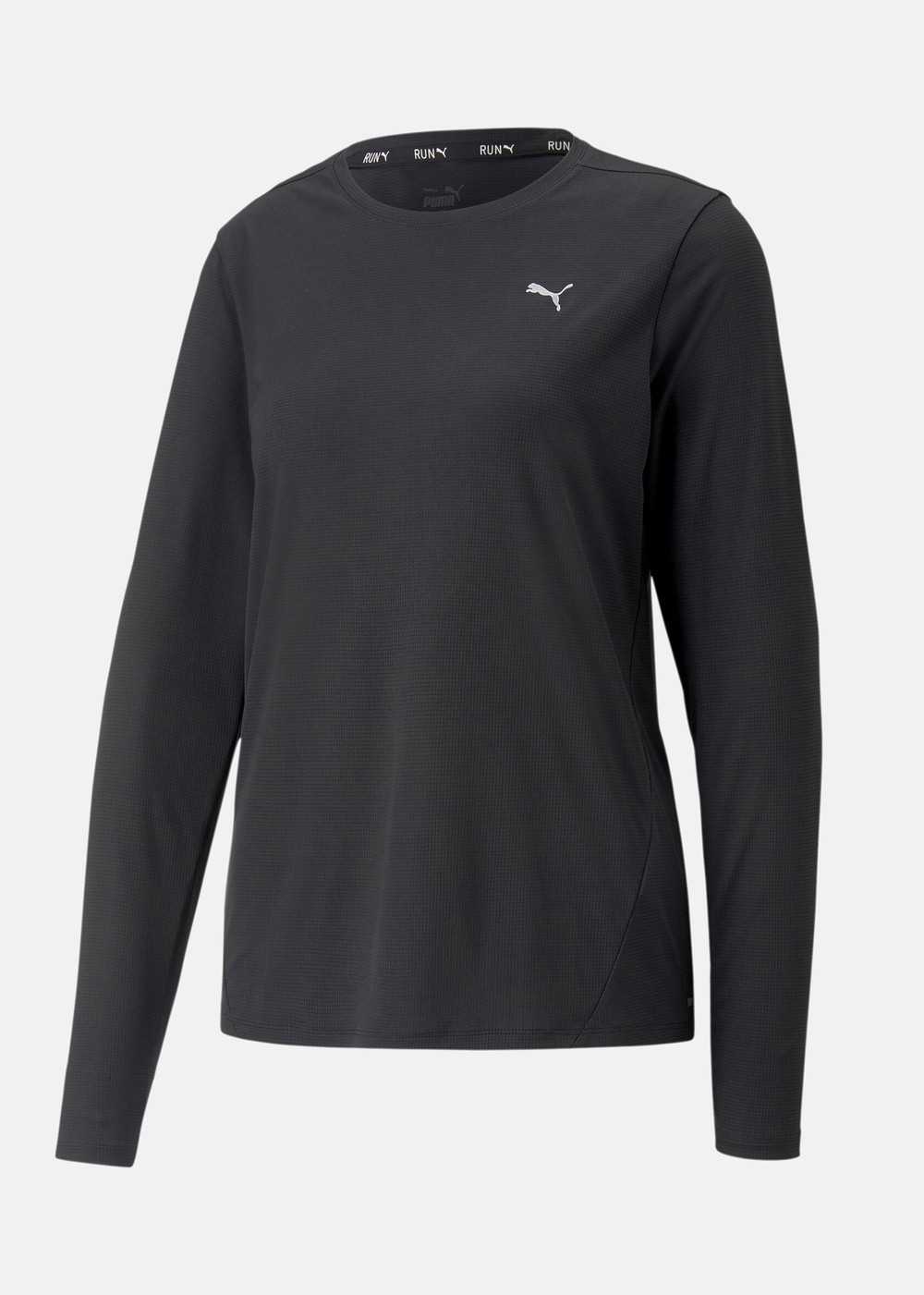 Run Favorite Ls Tee W, Puma Black, L,  Löpartröjor