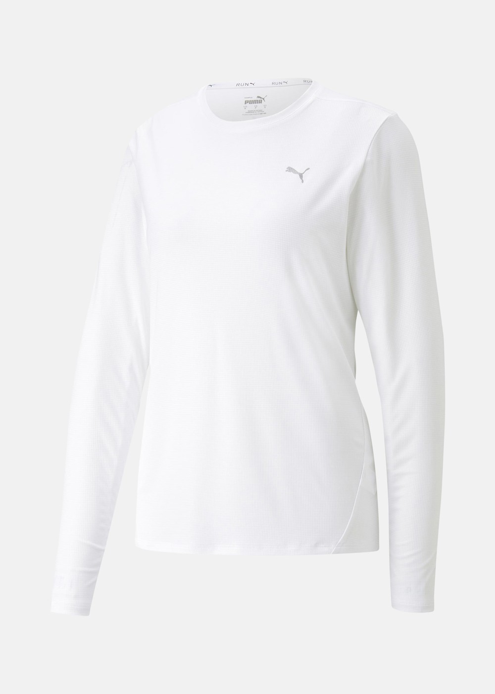 Run Favorite Ls Tee W, Puma White, S,  Löpartröjor